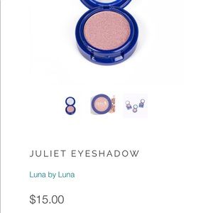 Luna highlighter and eyeshadow